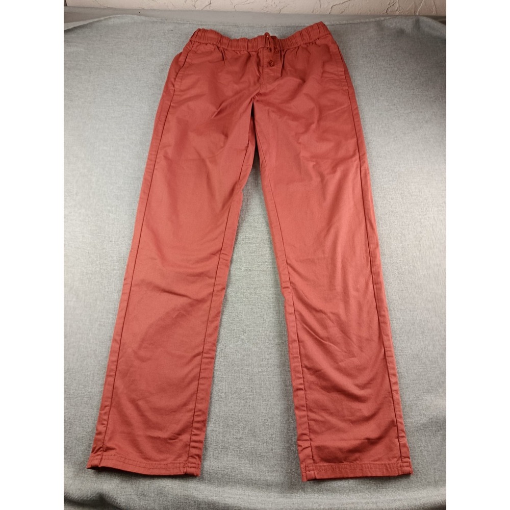 Pact Canvas Roll Up Pants Mens 32 Adobe 32" Inseam Casual Bottoms